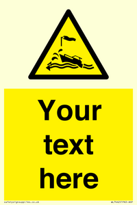 Custom Warning wind over tide conditions